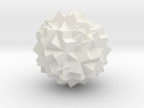 13 Cube Compound small in White Natural Versatile Plastic