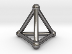 0277 Tetrahedron V&E (S&B) (a=10mm) in Polished Nickel Steel