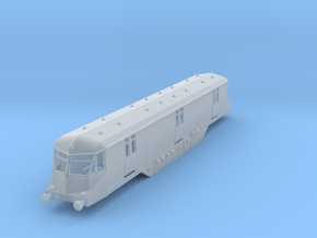 GWR Railcar Postvan - N - 1:148 in Tan Fine Detail Plastic