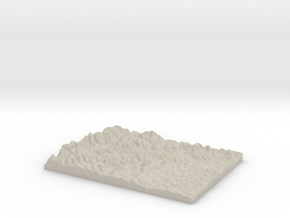 Model of Tushie Law in Natural Sandstone