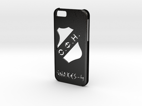 Iphone 6 OFI case in Matte Black Steel
