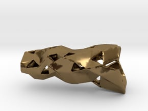 Crystalized Small in Polished Bronze