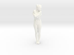 Female Dancer 005 scale in 1/18 in White Processed Versatile Plastic