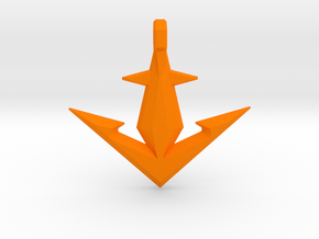 Anchor 4 in Orange Processed Versatile Plastic