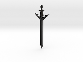 ANCHOR Sword in Matte Black Steel