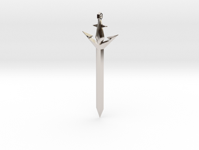 ANCHOR Sword in Rhodium Plated Brass