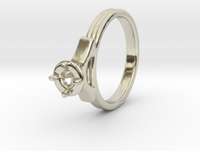 ø18.80 Mm Diamond Ring ø4.8 Mm Fit in 14k White Gold