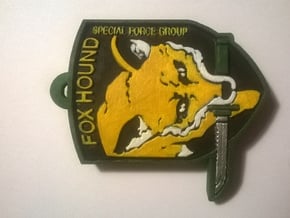 Foxhound in White Natural Versatile Plastic