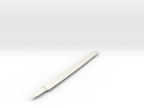 Sephiroth blade3 in White Natural Versatile Plastic