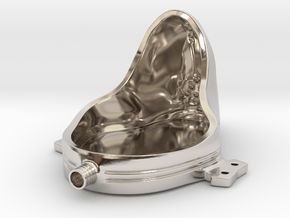Urinal in Rhodium Plated Brass