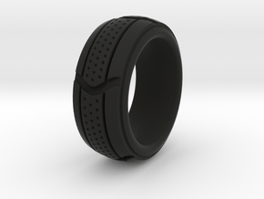 Segment Ring 1 SIZE 10 in Black Natural Versatile Plastic