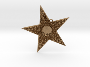Deco Star in Natural Brass