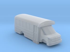 n scale thomas minotour chevy express school bus in Tan Fine Detail Plastic