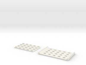 Casio MQ-1 Keypad in White Natural Versatile Plastic