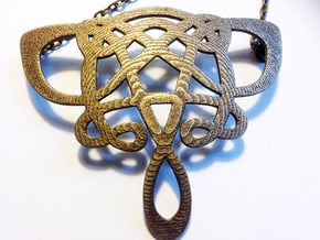 Celtic Pendant in Natural Bronze