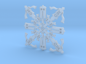 Doctor Who: Fourth Doctor Snowflake in Smooth Fine Detail Plastic