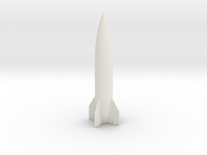 rocket in White Natural Versatile Plastic