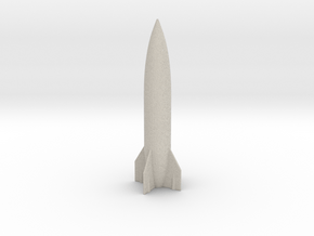 rocket in Natural Sandstone