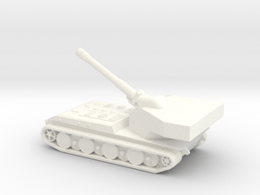 Panzerkampfwagen E-100 Waffentrager (1/285) Qty. 1 in White Processed Versatile Plastic
