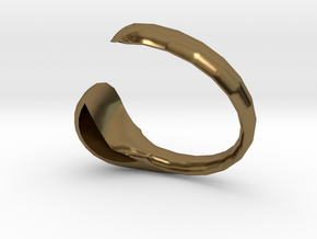 Anel Drop (v. Soft) in Polished Bronze