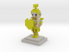 A Knight to Remember in Full Color Sandstone