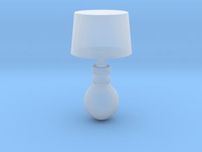 Miniature 1:48 Table Lamp in Smooth Fine Detail Plastic