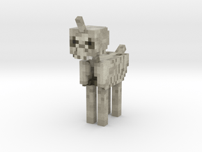 Skeleton Pony in Full Color Sandstone