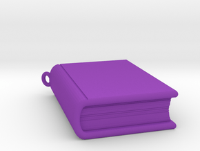 Book Nibbler - Custom in Purple Processed Versatile Plastic
