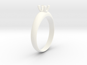 Ø19.70 Mm Diamond Ring Ø4.8 Diamond mm Fit in White Processed Versatile Plastic