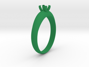 Ø19.70 Mm Diamond Ring Ø4.5 Mm Fit in Green Processed Versatile Plastic