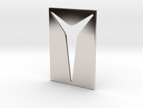 Youniversal Cardholder, Accessoir in Rhodium Plated Brass