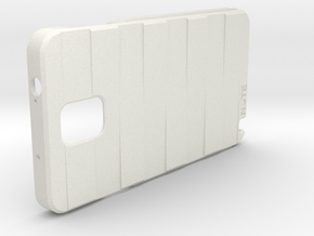 Galaxy Note3 Striped Case  in White Natural Versatile Plastic