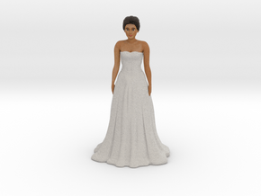 Tan Brunette Bride (v.1) in Full Color Sandstone