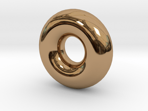 Cute candy RING in Polished Brass