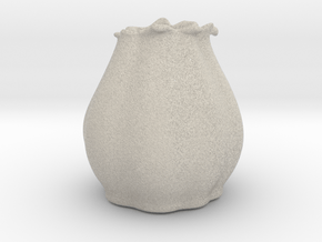 Flower Vase in Natural Sandstone