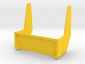 Playmobil Top Agents 4876, rear fins (2 of 4) in Yellow Processed Versatile Plastic