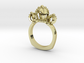 Il Duomo Ring in 18k Gold Plated Brass