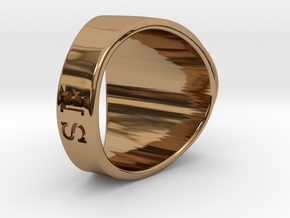 Buperball Ring MrFruitzy in Polished Brass