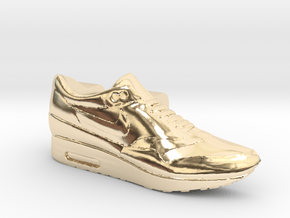 Nike Air Max 1 Lacelock (1 piece) in 14K Yellow Gold
