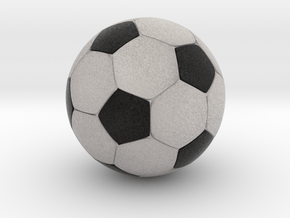 Foosball 3.43cm diameter in Full Color Sandstone