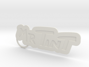 Mrtintkeychain01 in White Natural Versatile Plastic