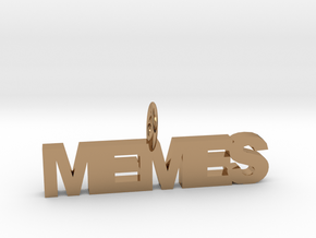 Memes in Polished Brass