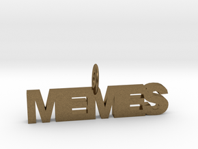 Memes in Natural Bronze