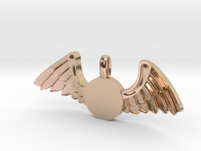 Journeyer-Flying - Key chain in 14k Rose Gold Plated Brass