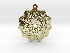 11:11 Stargate in 18k Gold Plated Brass