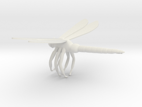 DragonflyGrasping in White Natural Versatile Plastic