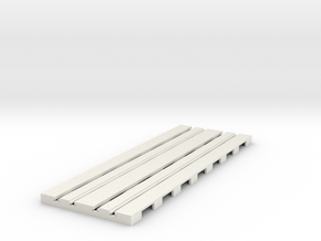 P-65stp-straight-dbl-track-110-75-pl-1a in White Natural Versatile Plastic