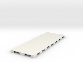 P-65stp-straight-road-only-110-75-pl-1a in White Natural Versatile Plastic