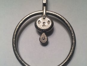 Klefki Key Ring in Polished Nickel Steel