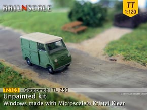 Goggomobil Transporter (TT 1:120) in Smooth Fine Detail Plastic
